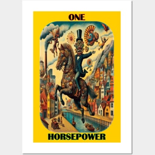 One Horsepower Posters and Art